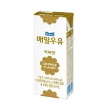 커피음료 썸네일이미지, 브랜드: 매일유업 제품명: 매일우유 커피맛 용량: 200ml